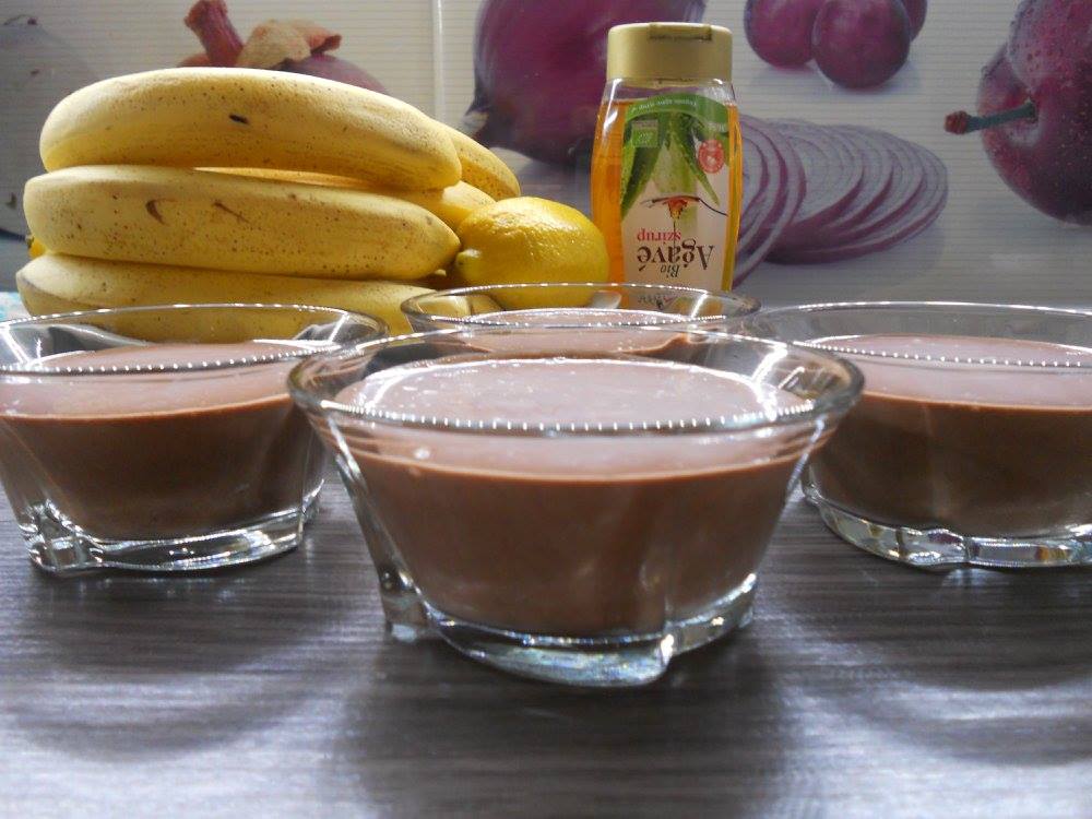 Banánovo kakaový chia puding 5
