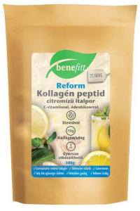 Obrázok pre Benefitt Reform Hovädzí kolagénový peptidový nápoj v prášku s vitamínom C a stéviou - citrónová príchuť (300g)