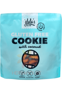 Obrázok pre Glulu's FreeFrom Vegan Bezlepkové Kokosové sušienky so sladidlom (100g)  