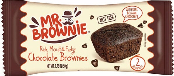 Mr.Brownie Brownies s belgickou čokoládou (50g)