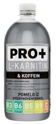 PRO+ Nesýtený nízkoenergetický nápoj s L-karnitínom, kofeínom a sladidlami - pomelo (750ml)