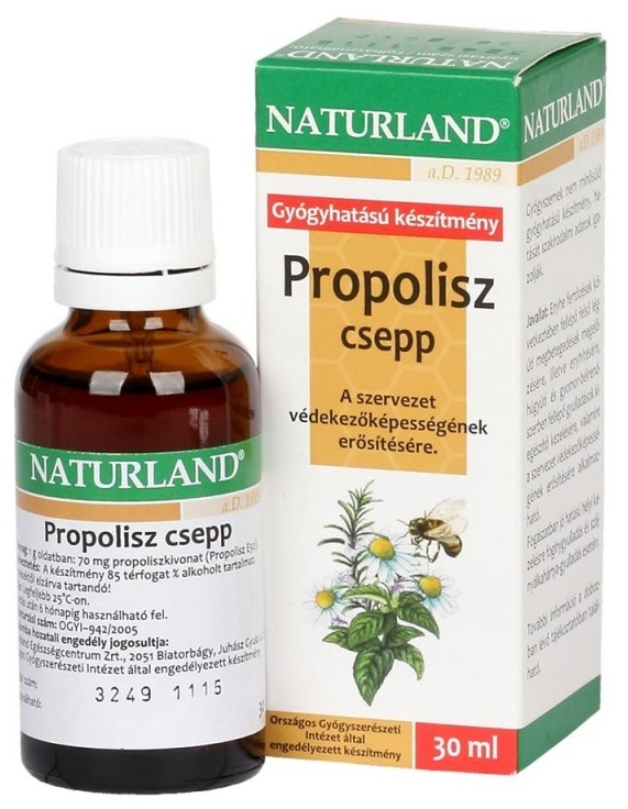 Naturland propolisový výťažok - liehové kvapky (30ml)