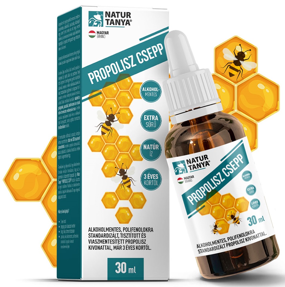Natur Tanya Propolisové kvapky bez alkoholu (30ml)