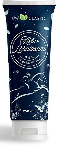 Charlotte Cosmetic UW Classic Konský balzam aktívny gél s 9 liečivými rastlinami (250ml)