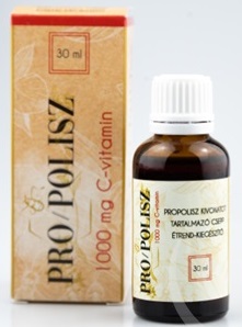 Pro/Polisz propolisový výťažok s 1000mg Vitamínom C - liehové kvapky (30ml)