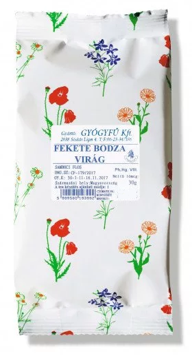 Gyógyfű čaj Baza čierna kvet (30g)