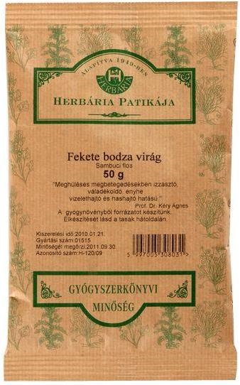 Herbária čaj Baza čierna kvet (50g)
