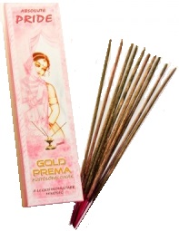 Goloka Gold Prema Vonná tyčinka Pride (10ks)
