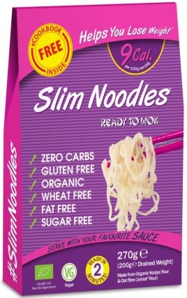 Eat Water Bio Slim Noodles Konjac cestoviny niťovky (270g)