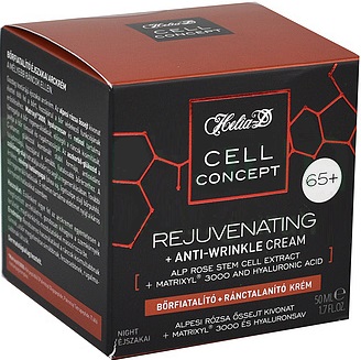 Helia-D Cell Concept Omladzujúci nočný krém proti vráskam 65+ (50ml)