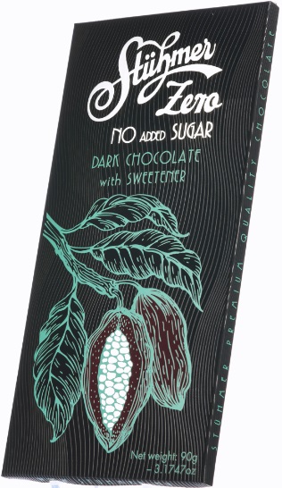 Stühmer Zero Tmavá čokoláda bez cukru (90g)