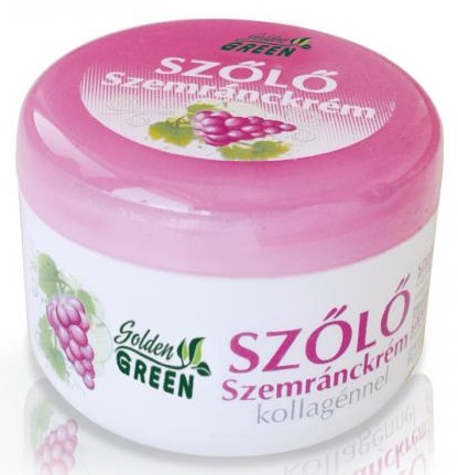 Golden Green Protivráskový hroznový očný krém s kolagénom (30ml)