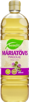 Benefitt Olej zo semien Pestreca mariánskeho lisovaný za studena (500ml)