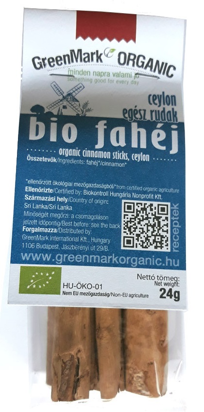 GreenMark Bio Cejlónska škorica celá (24g)