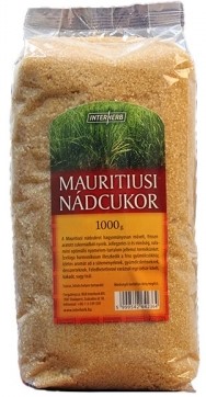 Interherb Gurman Trstinový cukor Mauritius (1000g)