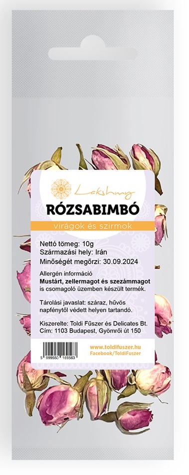 Lakshmy Sušené kvety - Púčiky ruží (10g)