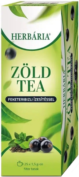 Herbária Zelený čaj s príchuťou čiernych ríbezlí (25ks)