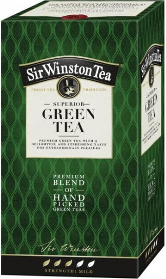 Sir Winston Tea Superior Zelený čaj (20ks)