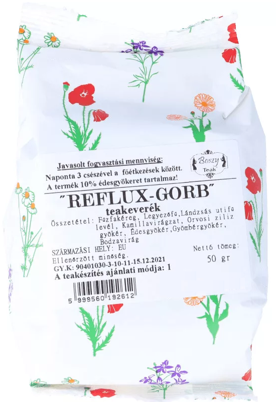 Gyógyfű sypaný čaj na reflux (50g)