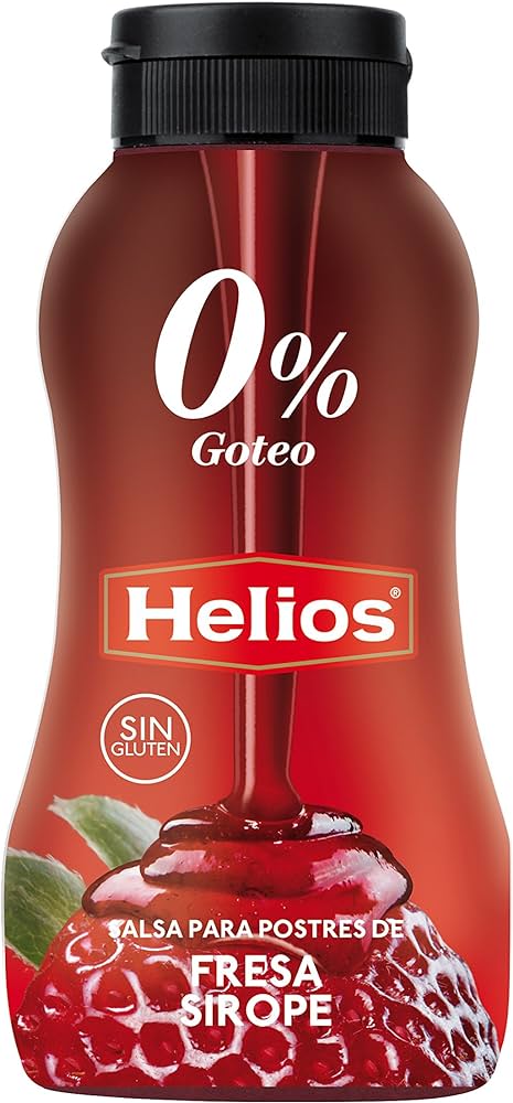 Helios Jahodový sirup so sladidlami (270g)