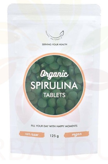 Happy Naturals Bio Spirulina tablety (125g)