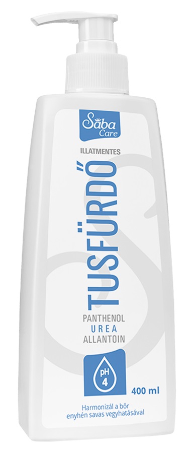 Sába Sprchový gél s dávkovačom - bez vône (400ml)