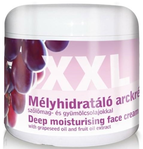 Lady Stella XXL Hlboko hydratačný krém na tvár s hroznovým olejom a extraktom z ovocného oleja (500ml)