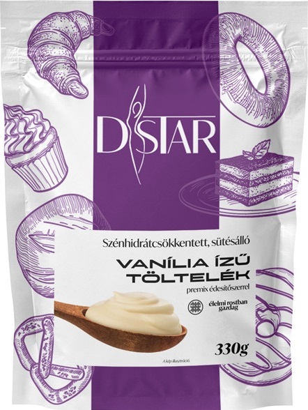 D-Star Náplň s vanilkovou príchuťou so zníženým obsahom sacharidov (330g)