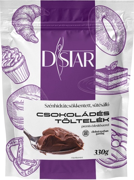 D-Star Čokoládová náplň so zníženým obsahom sacharidov (330g)