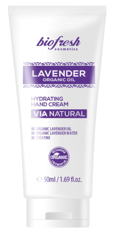Biofresh Lavender Hydratačný krém na ruky s organickým levanduľovým olejom (50ml)