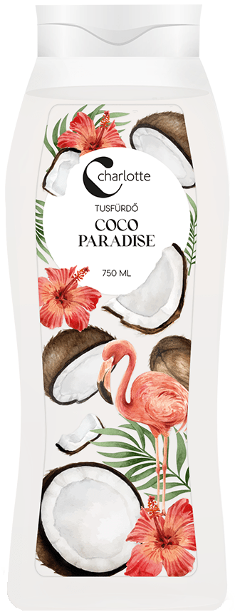 Charlotte Coco Paradise Sprchový gél (750ml)