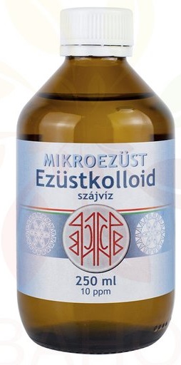 Mikroezüst Koloidné striebro 10ppm (250ml)