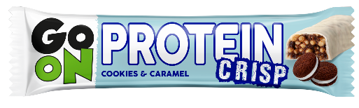 Sante Go On Protein Crisp Bielkovinová tyčinka máčaná v bielej čokoláde - sušienky a karamel (50g)