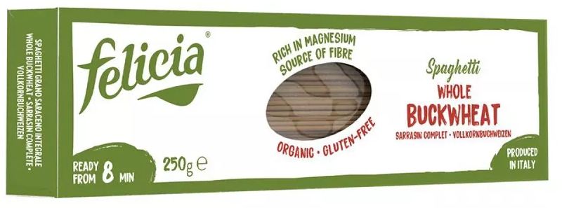 Felicia Bio Bezlepkové pohánkové cestoviny - špagety (250g)