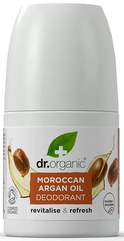 Dr.Organic Prírodný deodorant s arganovým olejom bez hliníkových solí a alkoholu (50ml)