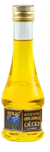Solio Ľanový olej lisovaný za studena (200ml)