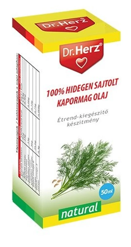 Dr.Herz Kôprový olej lisovaný za studena (50ml)