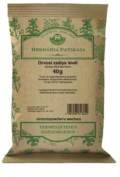 Herbária Sypaný čaj Šalvia lekárska list (40g)