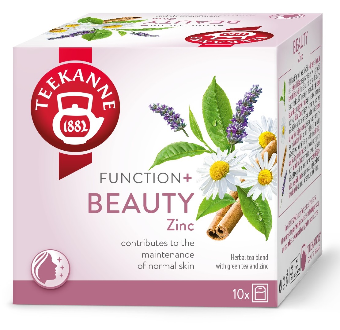Teekanne Beauty Bylinná čajová zmes so zeleným čajom a zinkom (10ks)