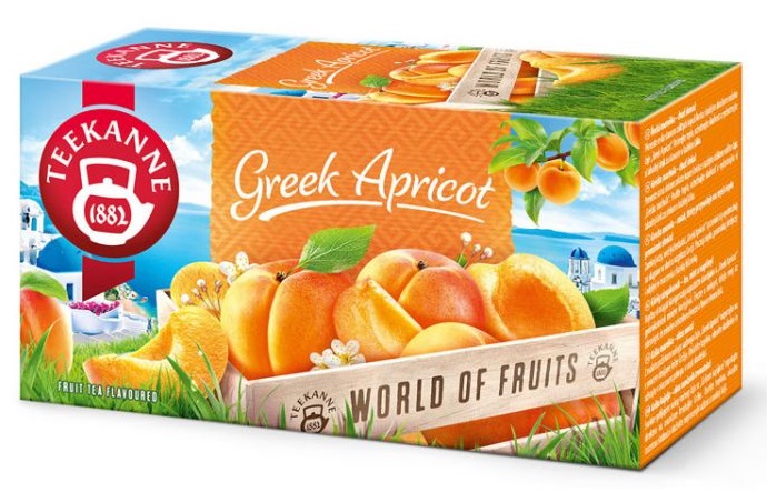 Teekanne Greek Apricot ovocný čaj grécka marhuľa (20ks)