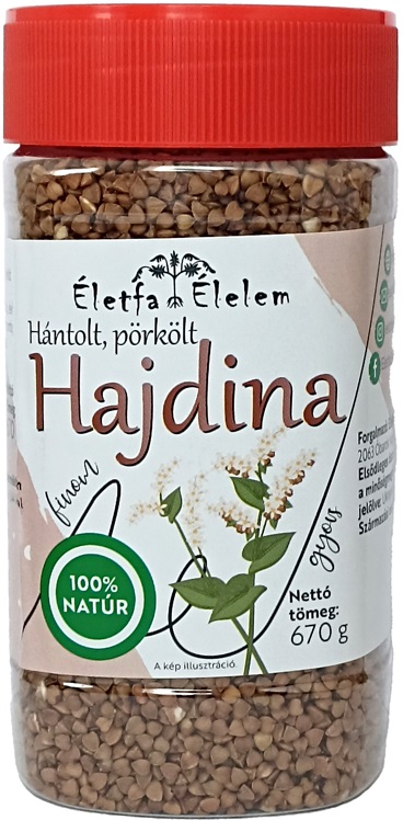 Életfa Élelem Pohánka, lúpaná, pražená (670g)