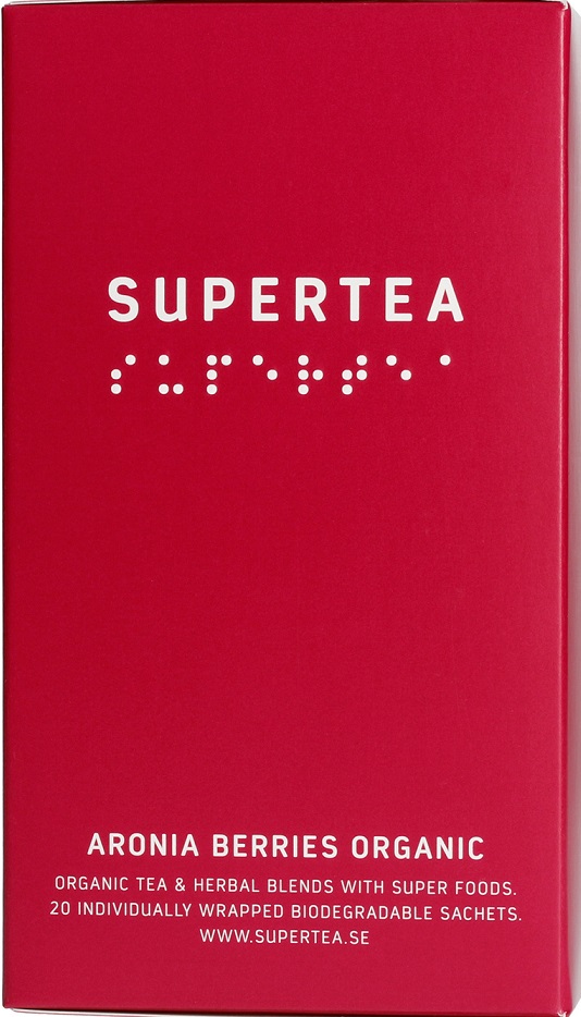 Teministeriet Supertea Bio Zelený čaj a arónia (20ks)