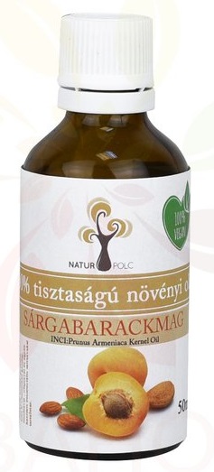 Naturpolc 100% čistý olej z marhuľových jadier (50ml)