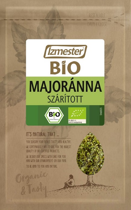 Ízmester Bio Majorán sušený, drvený (5g)