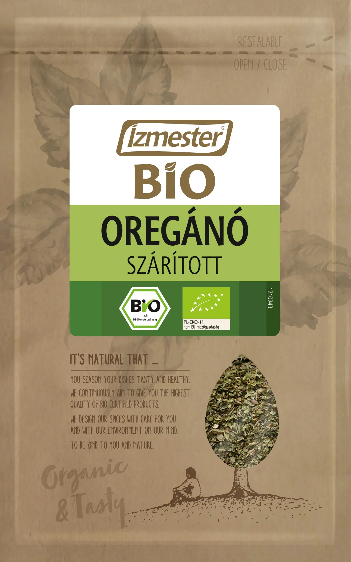 Ízmester Bio Oregano sušené (7g)