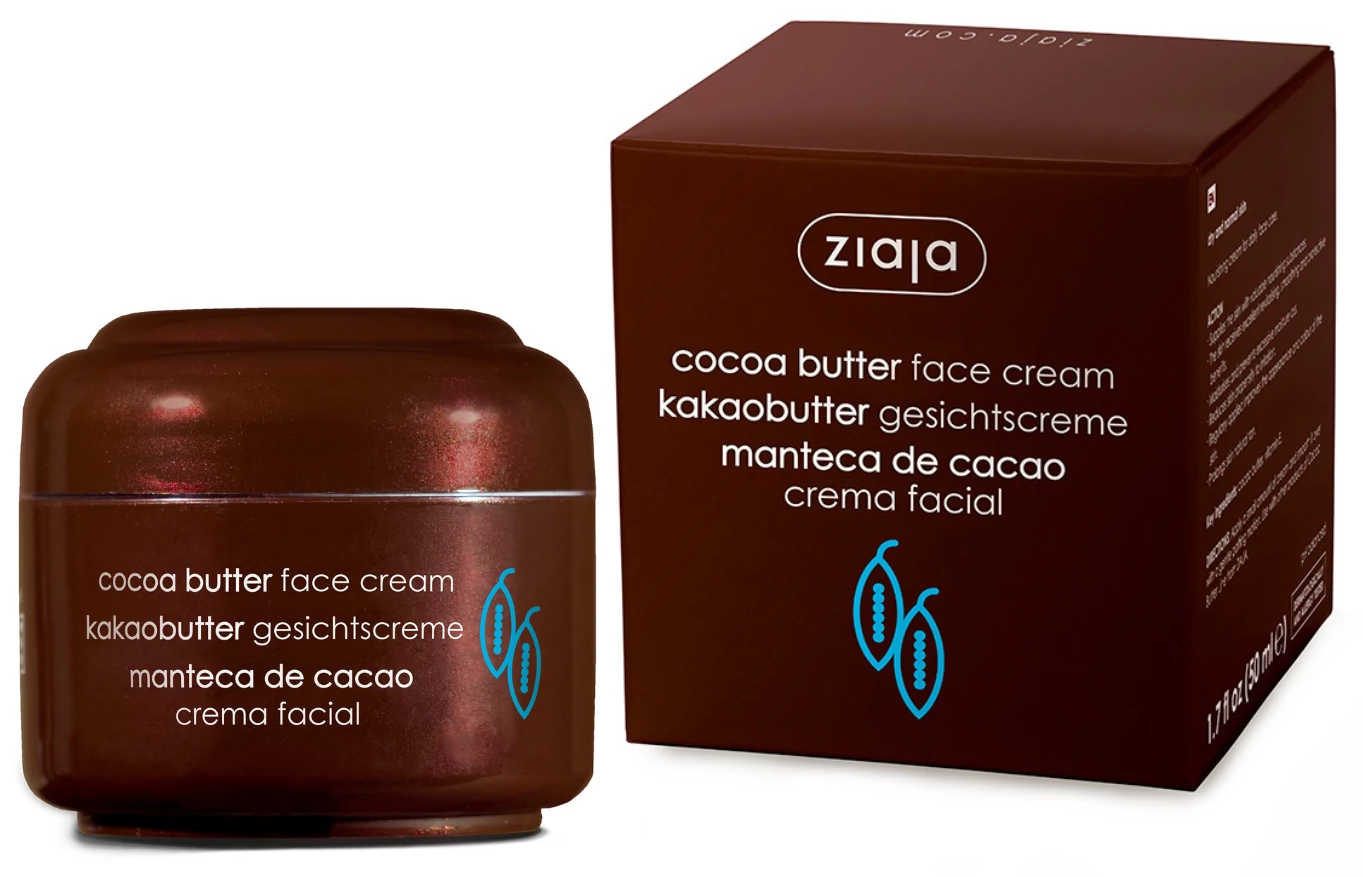 Ziaja Krém na tvár s kakaovým maslom (50ml)