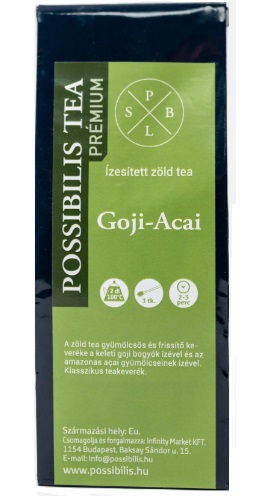 Possibilis Goji-Acai Ochutený zelený čaj sypaný (75g)