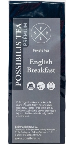 Possibilis English Breakfast čierny čaj sypaný (75g)