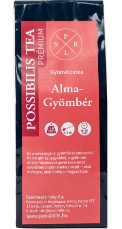 Possibilis Ovocný čaj sypaný jablko a zázvor (75g)