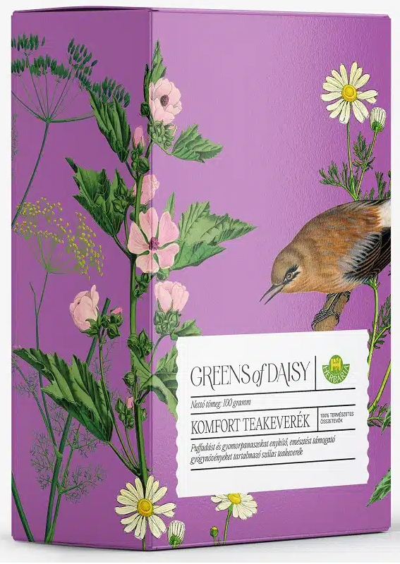 Herbária Greens of Daisy bylinná čajová zmes na trávenie a proti nadúvaniu - sypaný (100g)